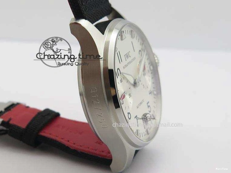 MIROTIME 0318 Big Pilot Real PR IW500432 DFB Limited Edition ZF 1:1 Best Edition On Black Nylon Strap A Fashionable 7276